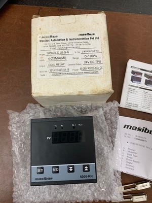 NEW MASIBUS 5006RN-C-U1-N-N PROCESS & TEMPERATURE CONTROLLER FREE FAST SHIPPING