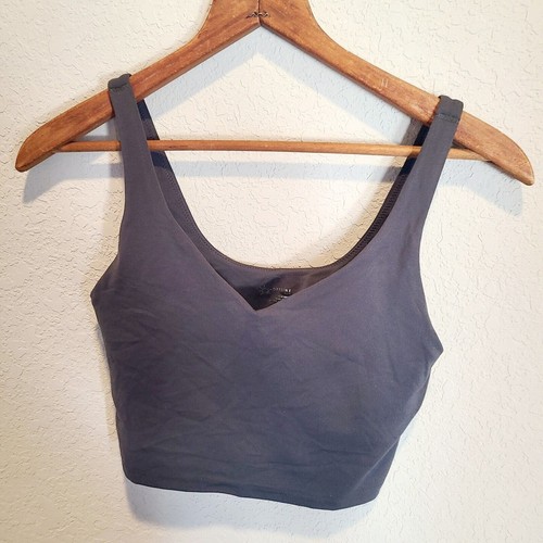 Offline by Aerie Damen Recharge Least Support Sport BH Gr. M Dunkelgrau Neu ohne Etikett - Bild 1 von 4