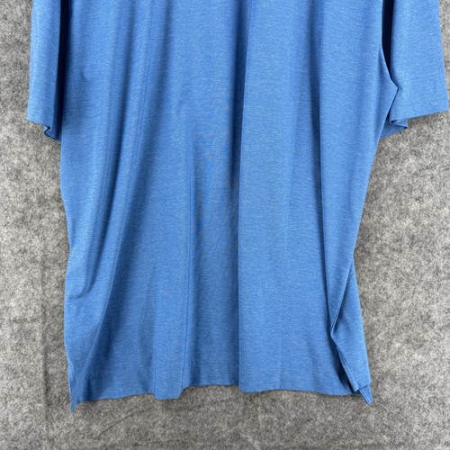 FootJoy Shirt Mens XL Blue 1926 Feather Embroidery Golf Polo Stretch Lightweight - Picture 8 of 14