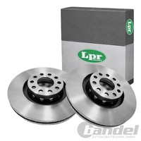2X Lpr Bremsscheiben 323Mm InnenbelÜFtet Vorne Passend FüR Audi A6 A8 | A1018V
