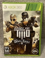 Army of Two The Devils Cartel (Xbox 360, 2013) **TESTED** w/Case and Artwork