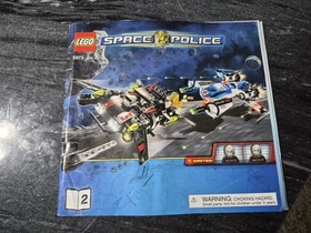 LEGO Space Police 5973 Hyperspeed Pursuit W/instructions 