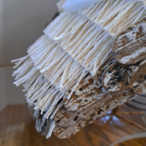 Topper per albero gufo da fienile in ceramica alto 10'' - Foto 7 di 7