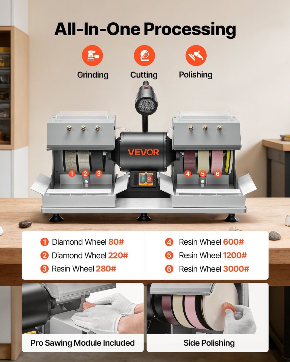 Lapidary Cab Machine 6