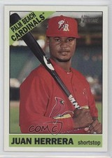 2015 Topps Heritage Minor League Edition Gum Damage Back Juan Herrera #161 1r5