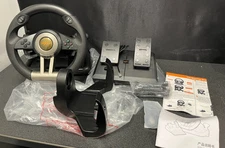 PXN V3 Pro Gaming Racing Steering Wheel and Pedal For PS4/Xbox READ FREE SHIP
