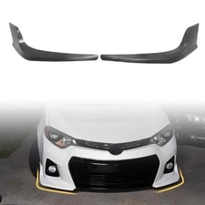 Front Bumper Lip Spoiler, Compatible with 2014-2016 Toyota Corolla S Models