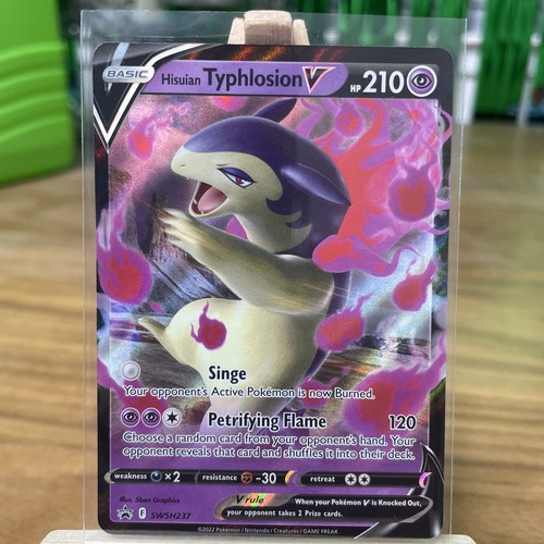 Hisuian Typhlosion V SWSH237 SWSH: Sword & Shield Promo Cards Holo - Picture 1 of 2