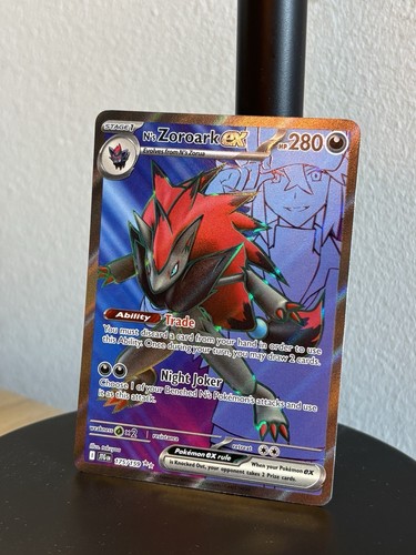 N’s Zoroark Ex 175/159 - Ultra Rare - Journey Together - Pokemon TCG - Picture 2 of 6