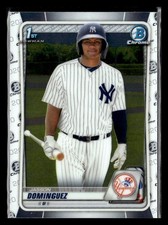 2020 Bowman #BCP-8 Jasson Dominguez Chrome Prospects