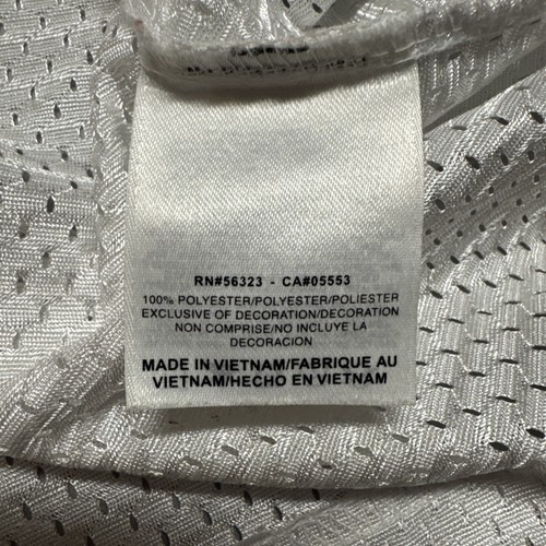 Camiseta de fútbol Nike Alabama blanca mediana #10 AJ McCarron - Imagen 11 de 15