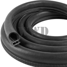 20FT Rubber Seal Weather Strip Door Window Lock Trunk Hood Edge Trim Protector