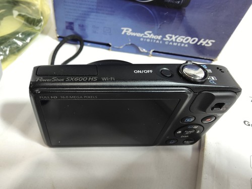 Canon PowerShot SX600 HS – 16.0MP Digital Camera – 18x Zoom – Black – Tested - Bild 4 von 17