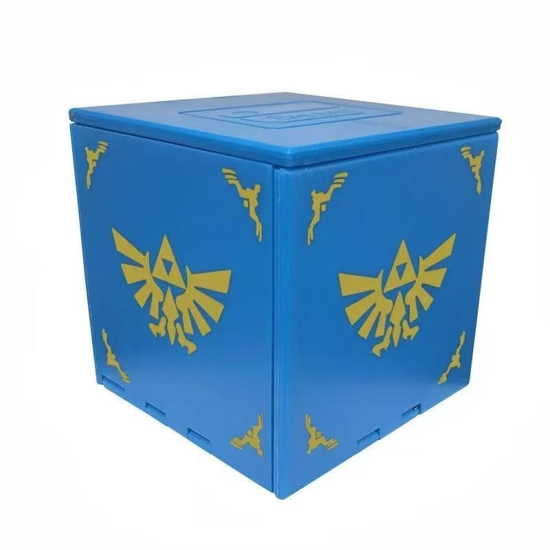 Étui de rangement pour 16 cartes Switch compact et léger de 5,7 cm noir