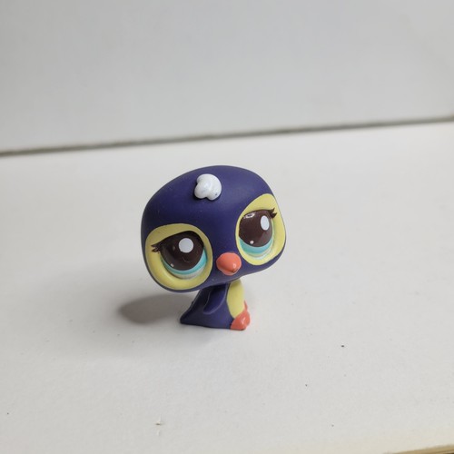 Littlest Pet Shop LPS #2495 Viola Navy PINGUINO Arctic Bird Momma (2006) - Foto 2 di 4