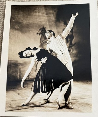 ALEXANDRA DANILOVA & LEONIDE MASSINE - ''LE BEAU DANUBE'' Photo 8x10 Ballet