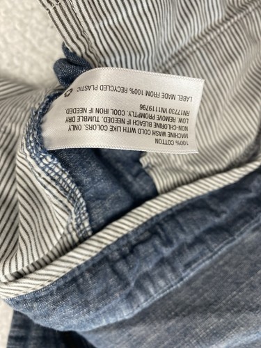 goodfellow co Linden Short Mens 36 Blue Cotton Chino Chambray Preppy - Picture 9 of 9
