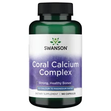 Swanson Coral Calcium Complex 180 Caps