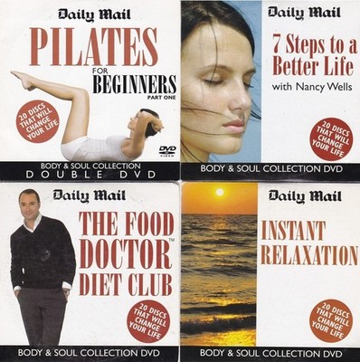 BODY & SOUL COLLECTION ( DAILY MAIL Newspaper 4 DVD Set )