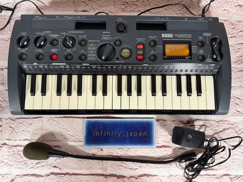 Korg MS1 microSAMPLER Sampling Keyboard Black fast ship Video available from JP - Picture 1 of 14