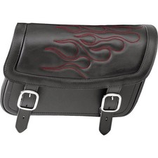 Saddlemen - X021-05-0415 - Highway Tattoo Saddlebag, Dark Red - 15 1/2in.L x