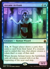 MTG FOIL Arcane Artisan  - Battlebond #33