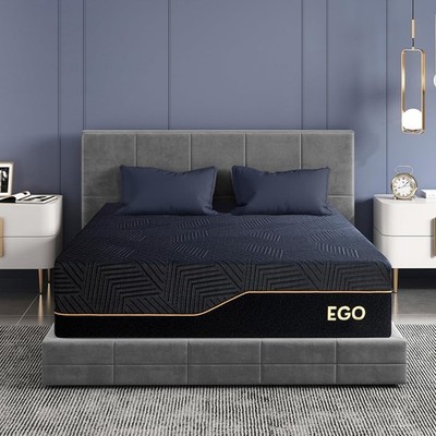 Queen 14 inch Memory Foam Mattress for Back Pain Relief Medium Firm