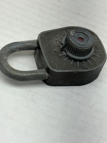 VINTAGE GOUGLER COMBINATION PADLOCK - Picture 2 of 6
