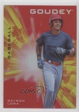 2021 Upper Deck Goodwin Champions Goudey Platinum Red Bayron Lora #G2 00ht