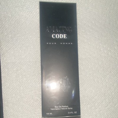 Amazing Code Eau de Parfum Spray 3.4 fl oz 100ml Regular Size Fragrance