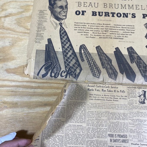 Lote 8 periódicos históricos años 30-80 Huey Long, FDR Win, King George, Nixon - Imagen 20 de 23