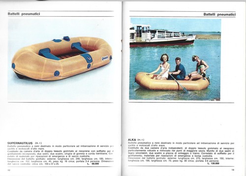 Pirelli Katalog Sportartikel 1963 - Kanu Unterwassergewehre Mute Flaschen - Bild 7 von 7