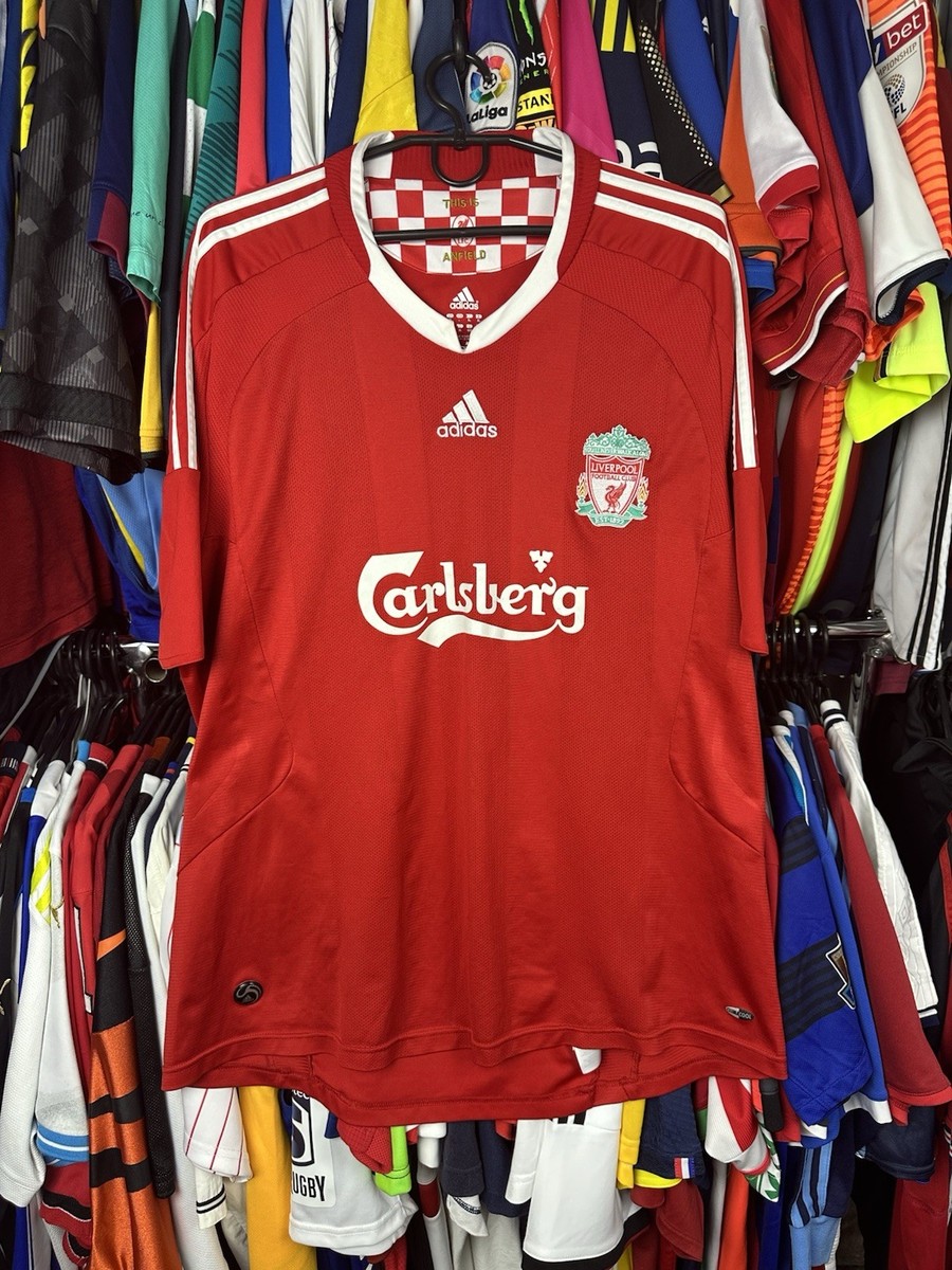 LIVERPOOL 2008 2009 FOOTBALL SHIRT SOCCER JERSEY ADIDAS 313214 sz
