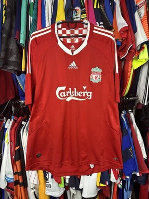 LIVERPOOL 2008 2009 FOOTBALL SHIRT SOCCER JERSEY ADIDAS 313214 sz