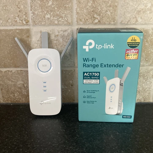 TP-Link RE450 AC1750 Wi-Fi Easy Booster Range Extender - White