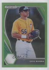2021 Panini Prizm Draft Picks Lime Green Prizm 41/75 Erik Rivera #PDP215 gp1