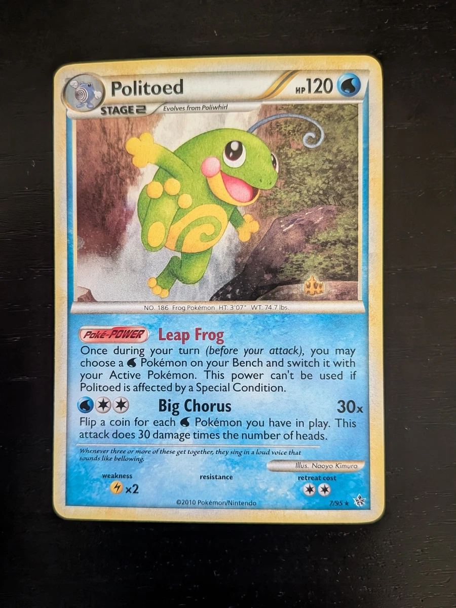 Politoed Pokémon TCG Cards for sale | eBay