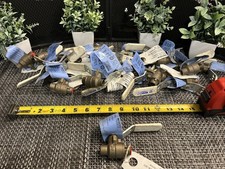 8 QTY! BULK LOT- NIBCO NJ830X5 Bronze 3/8-in ...