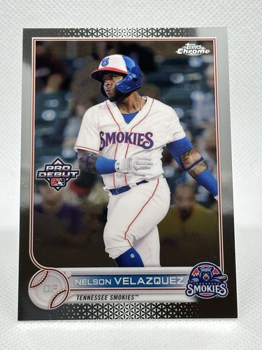 2022 Topps Pro Debut #PDC-72 Nelson Velazquez Chrome