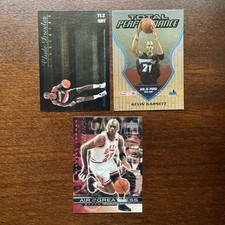 (3) Basketball HOF Lot Michael Jordan Clyde Drexler Kevin Garnett