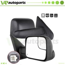 Lhrh Side Powerheated Pair Tow Mirrors For 2002-2008 Dodge Ram 1500 2500 3500 Lhrh Side Powerheated Pair Tow Mirrors For 2002-2008 Dodge Ram 1500 2500 3500