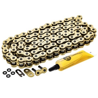 NICHE Gold 420 X-Ring Chain 86 Links With Connecting Master Link Motorcycle