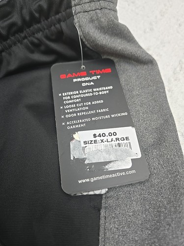 Game Time Sweatpants Joggers Men's Sz XL Flex Fit Vent Tek Moisture Wick - Picture 4 of 9