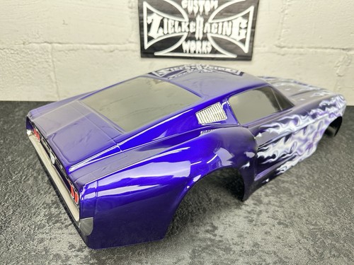 CUSTOM PAINTED RC BODY NO PREP LOSI 22S AE DR10 DRAG SLASH MUSTANG PRO35730-00 - Picture 12 of 23