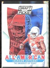 JACKSON JEFFCOAT 2015 Prizm Draft Picks All American Refractor #24 Longhorns!