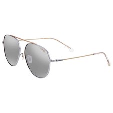 New Carrera 188/G/S 0TNG T4 Aviator Silver-Gold/Gray Mirror Sunglasses Frame