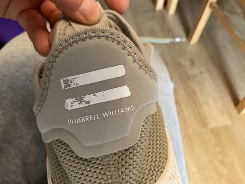 Adidas Pharrell Williams Tennis Hu Men’s Trainers Uk 9 olive 🔥🔥 - Picture 10 of 13