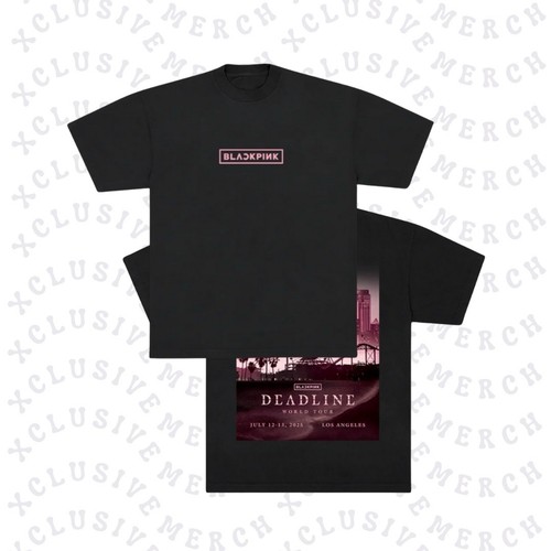 BLACKPINK: Deadline World Tour 2025— OFFICIAL LA Exclusive T Shirt — Size L Large - Bild 1 von 5