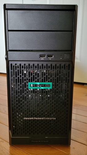 HPE ProLiant ML30 Gen10 Xeon E-2234 (4c/8t 3.60mhz) 16gb RAM, 4x3.5 HBA Hotswap