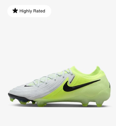 Nike Phantom GX 2 Elite FG - Metallic Silver/Volt - FJ2559 003 - UK 11,5 / EUR 47 - Bild 2 von 24